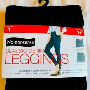 No nonsense women’s classic indigo denim Jean leggings